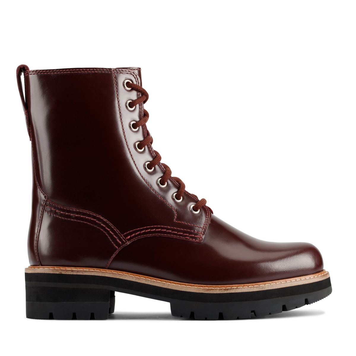 Női Clarks Orianna Hi Bokacsizma Sötét Barna | 51573801