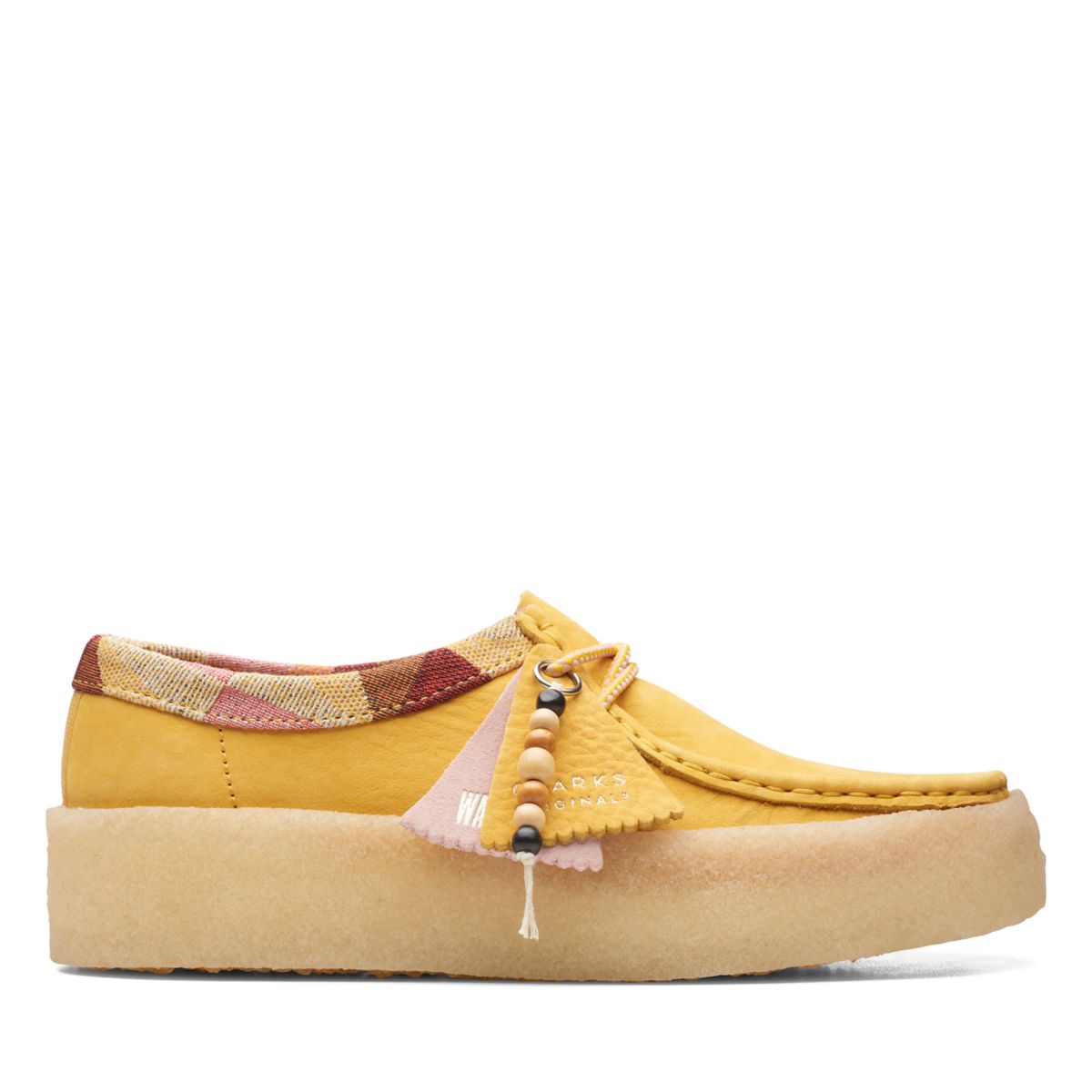Női Clarks Original Cup Wallabee Sárga | 75977140