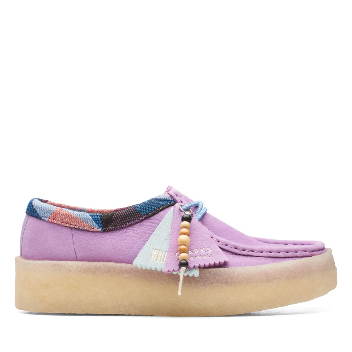 Női Clarks Original Cup Wallabee Világos Lila | 49842694