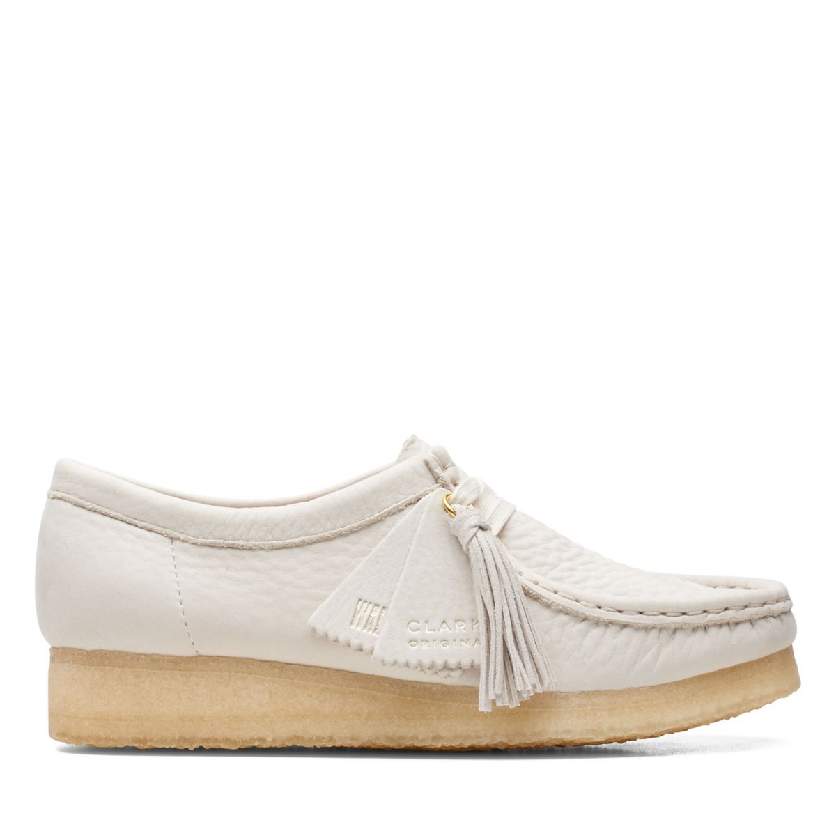 Női Clarks Original Wallabee Fehér | 48732686