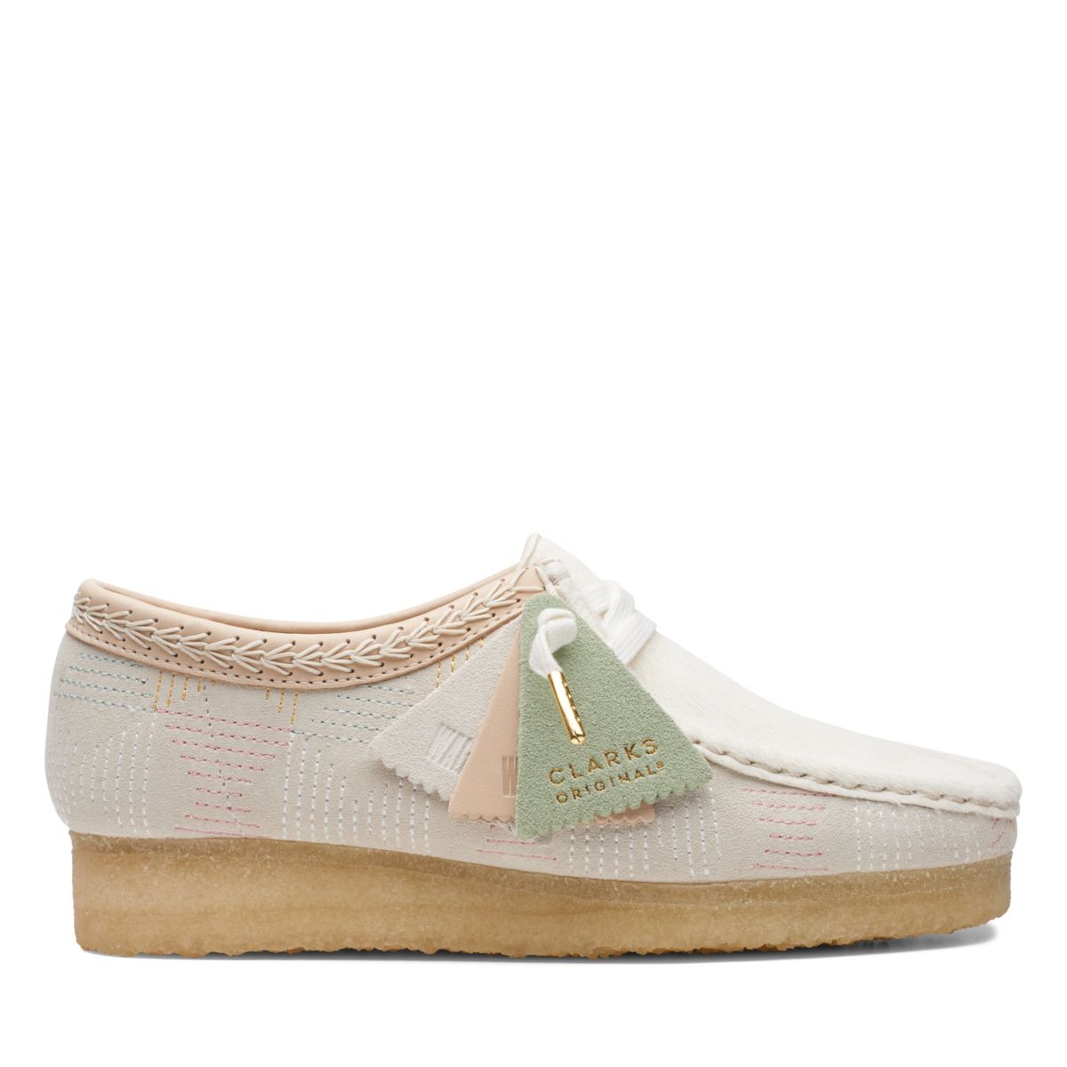 Női Clarks Original Wallabee Fehér | 72479706
