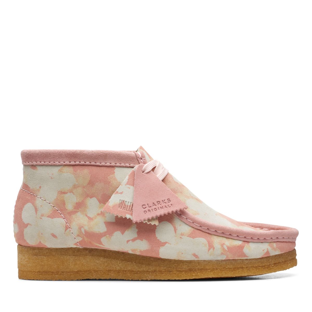 Női Clarks Original Wallabee Rózsaszín | 72602089