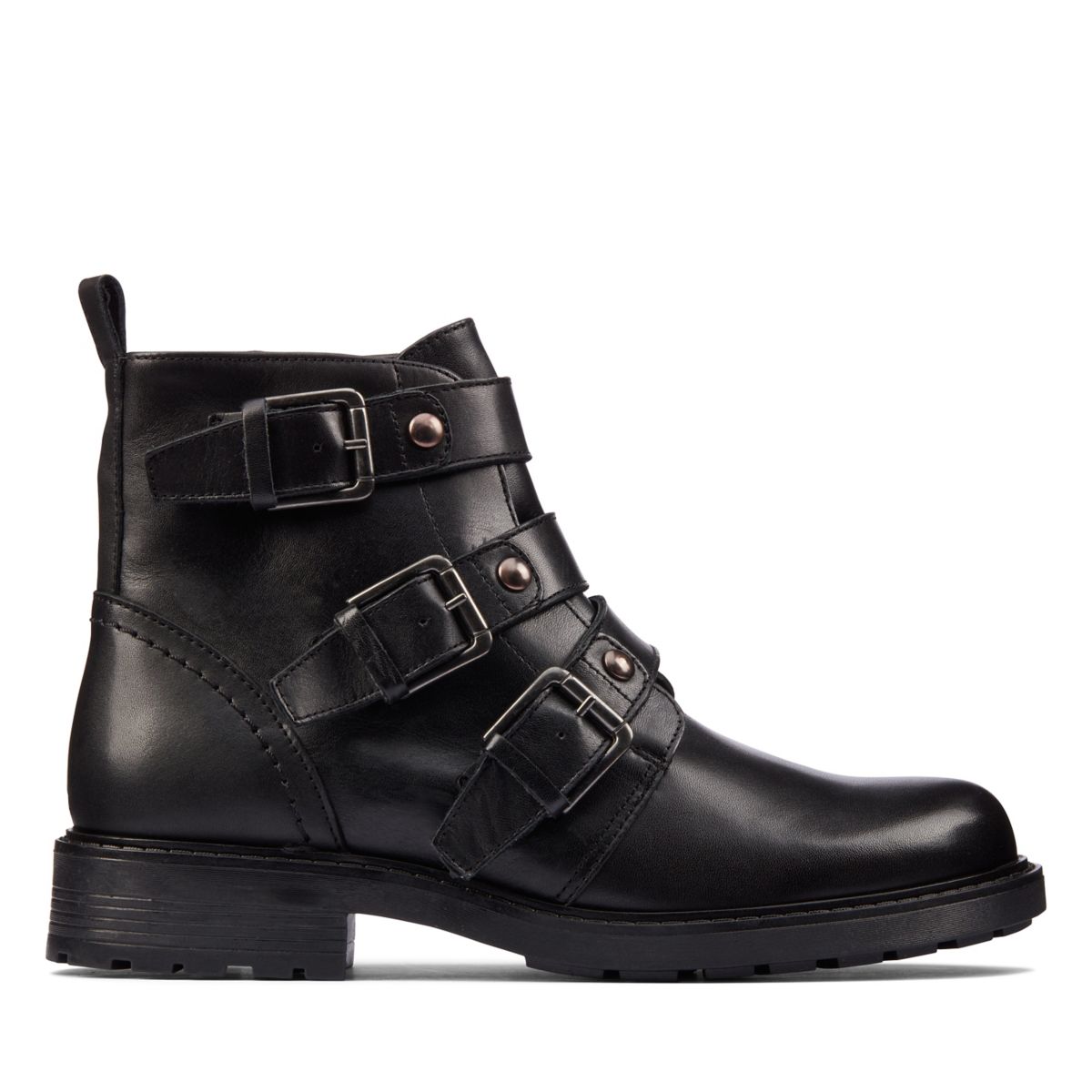 Női Clarks Orinoco 2 Stud Bokacsizma Fekete | 12914922