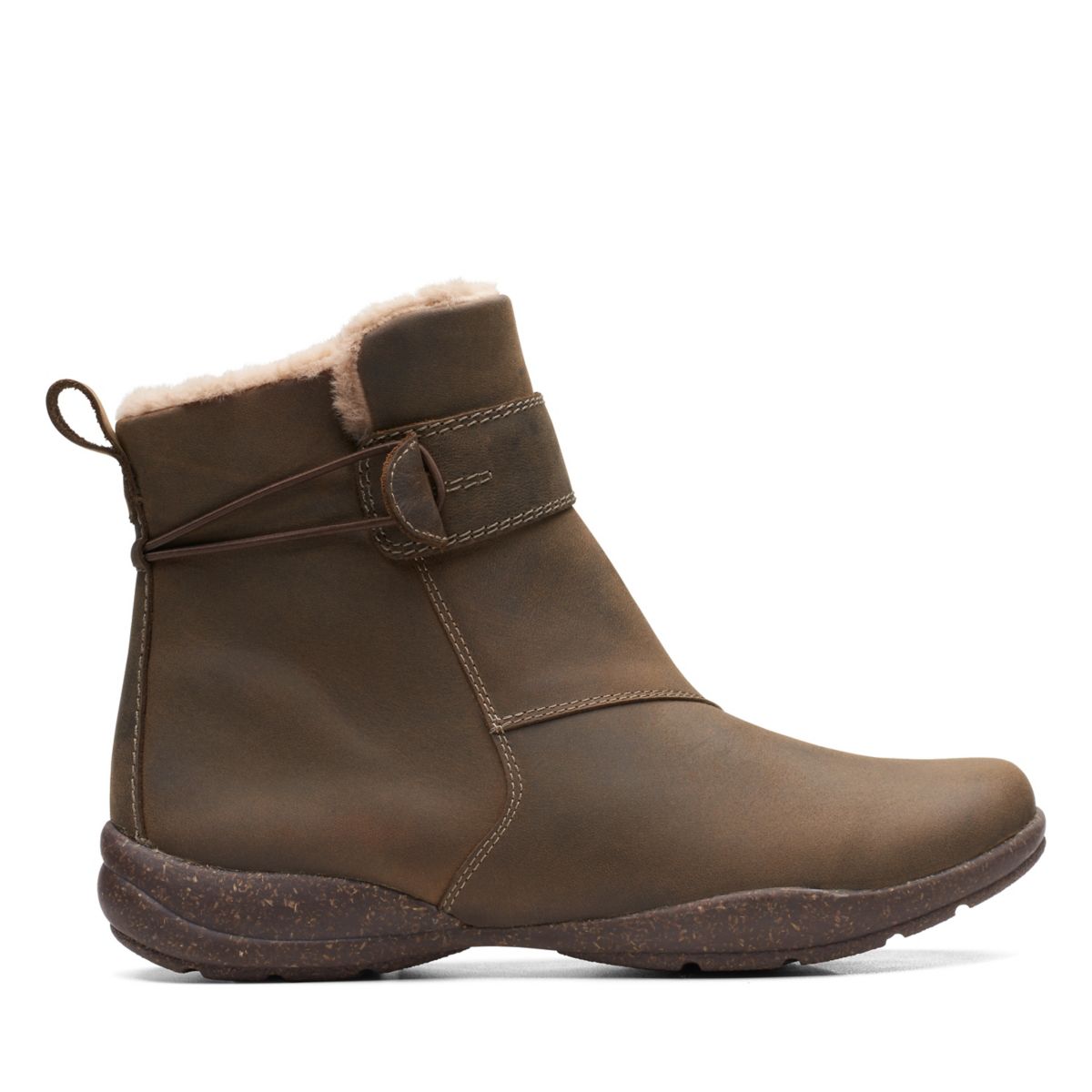 Női Clarks Roseville Bokacsizma Barna | 76889017