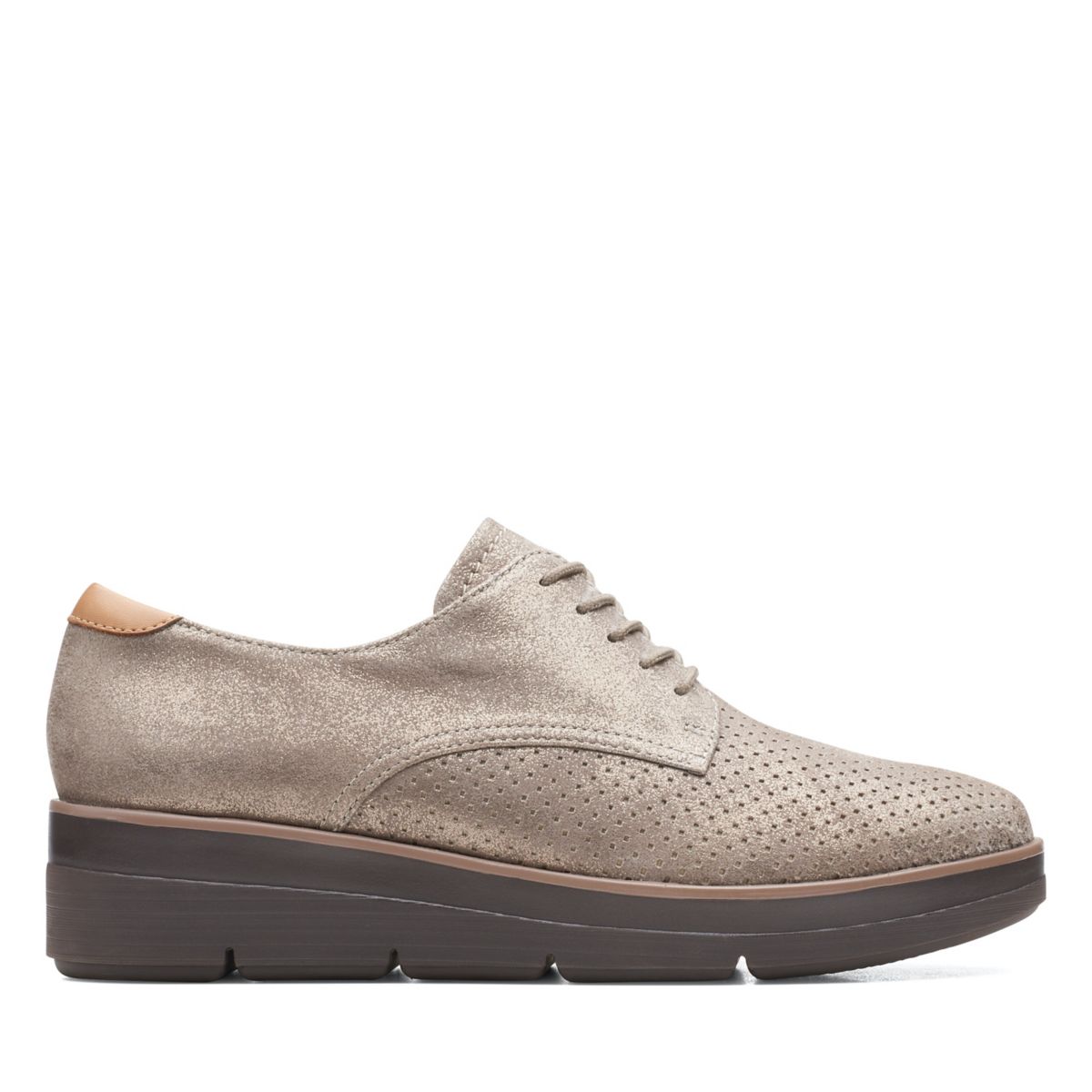 Női Clarks Shaylin Csipke Oxford Cipő Platina | 98350724