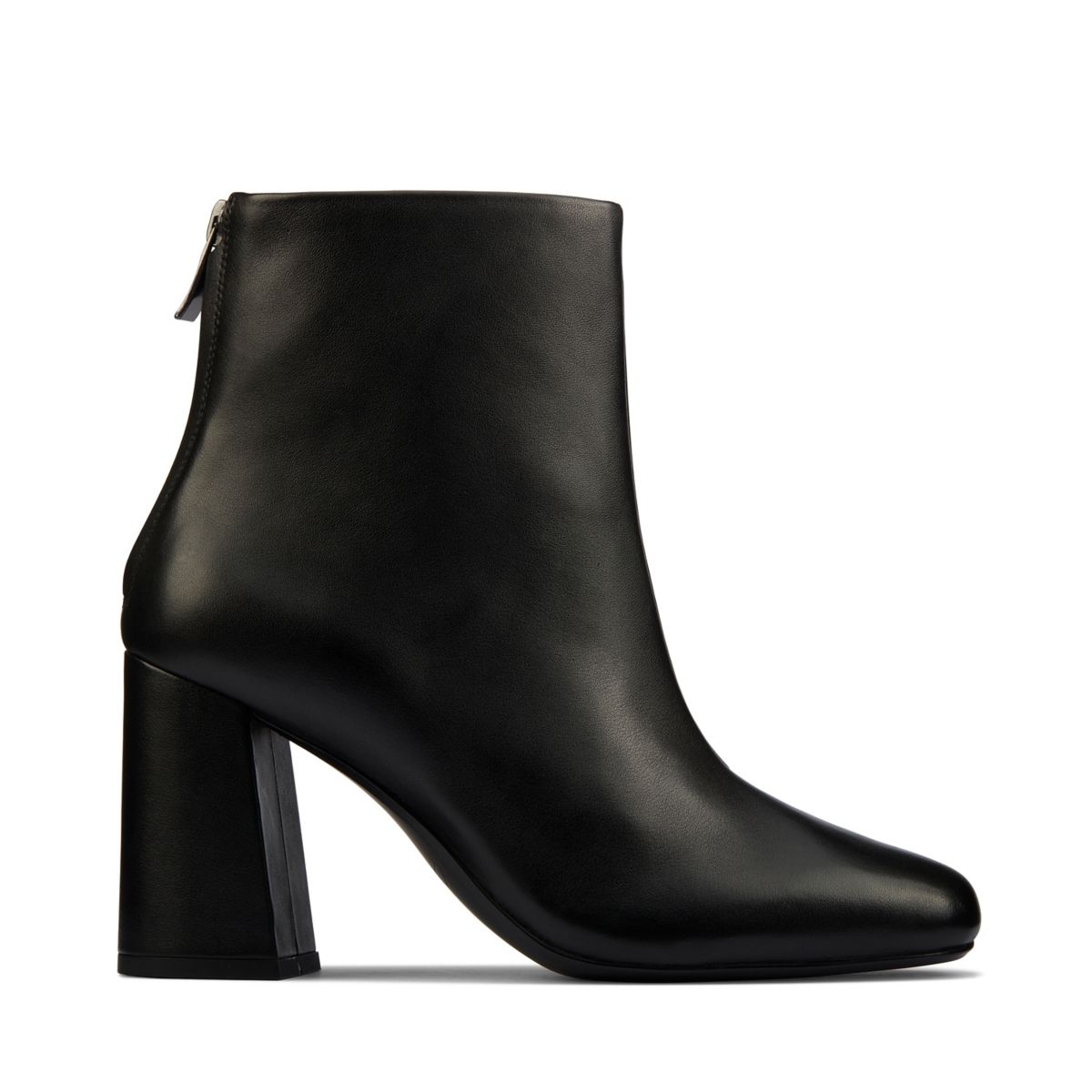 Női Clarks Sheer 85 Cipzáros Magas Szárú Csizma Fekete | 75657918