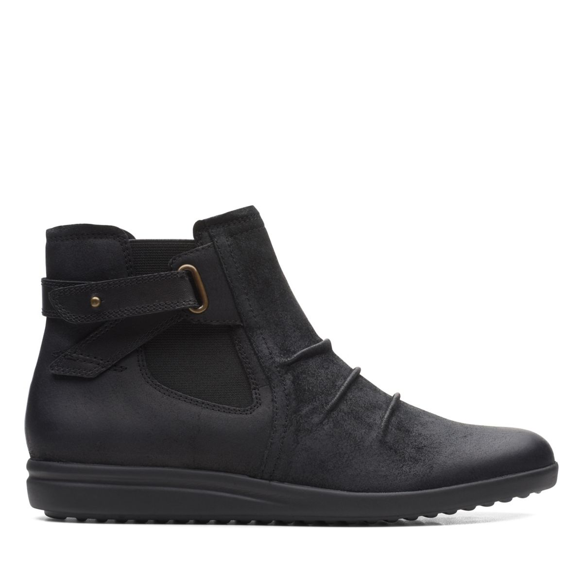 Női Clarks Tamzen Mid Cut Bokacsizma Fekete | 35056821