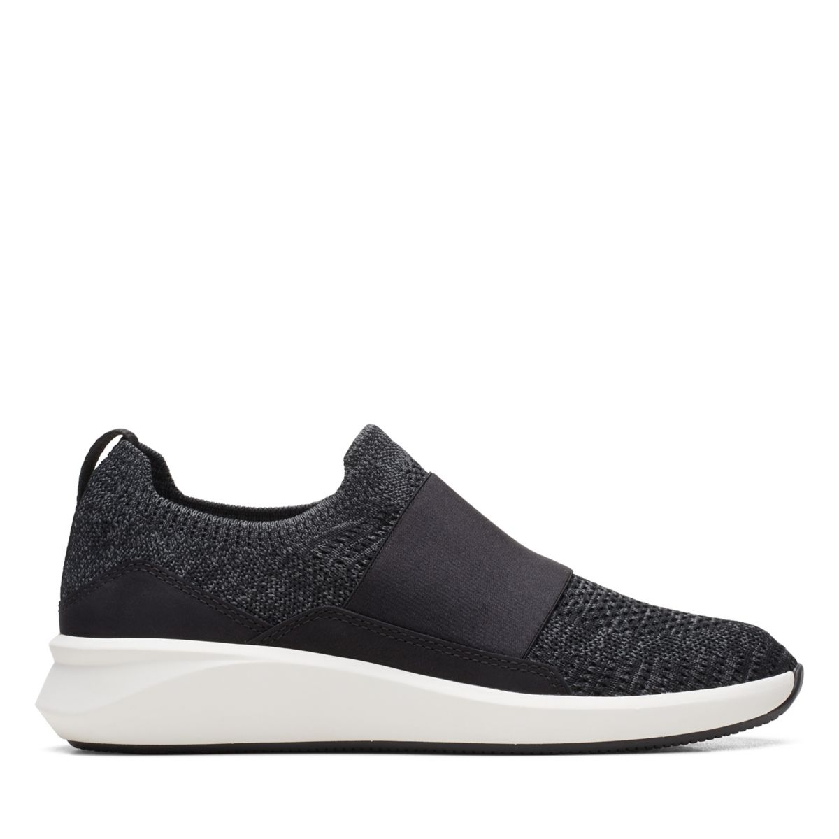 Női Clarks Un Rio Knit Slip On Fekete | 59327020