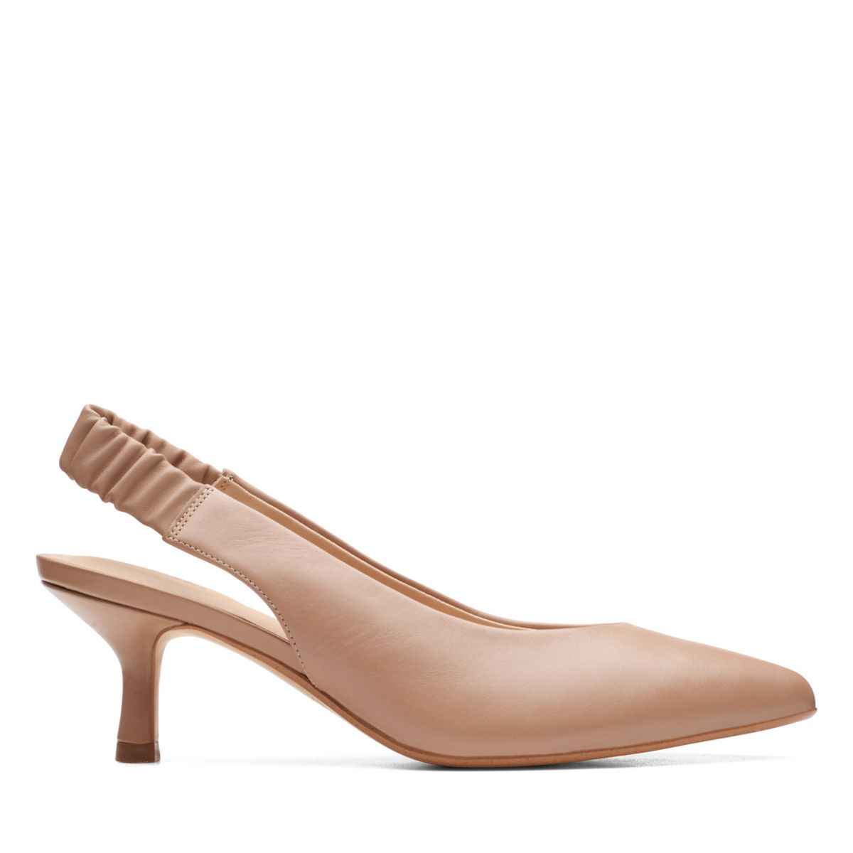 Női Clarks Violet 55 Sling Magassarkú Bézs | 22594867