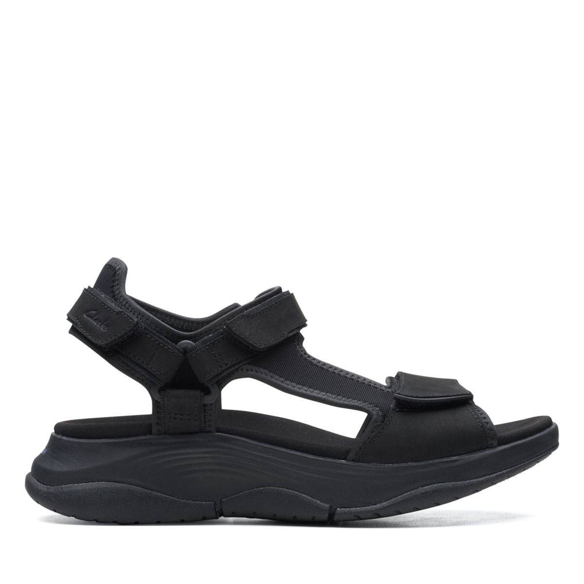 Női Clarks Wave 2.0 Skip Szandál Fekete | 14876047