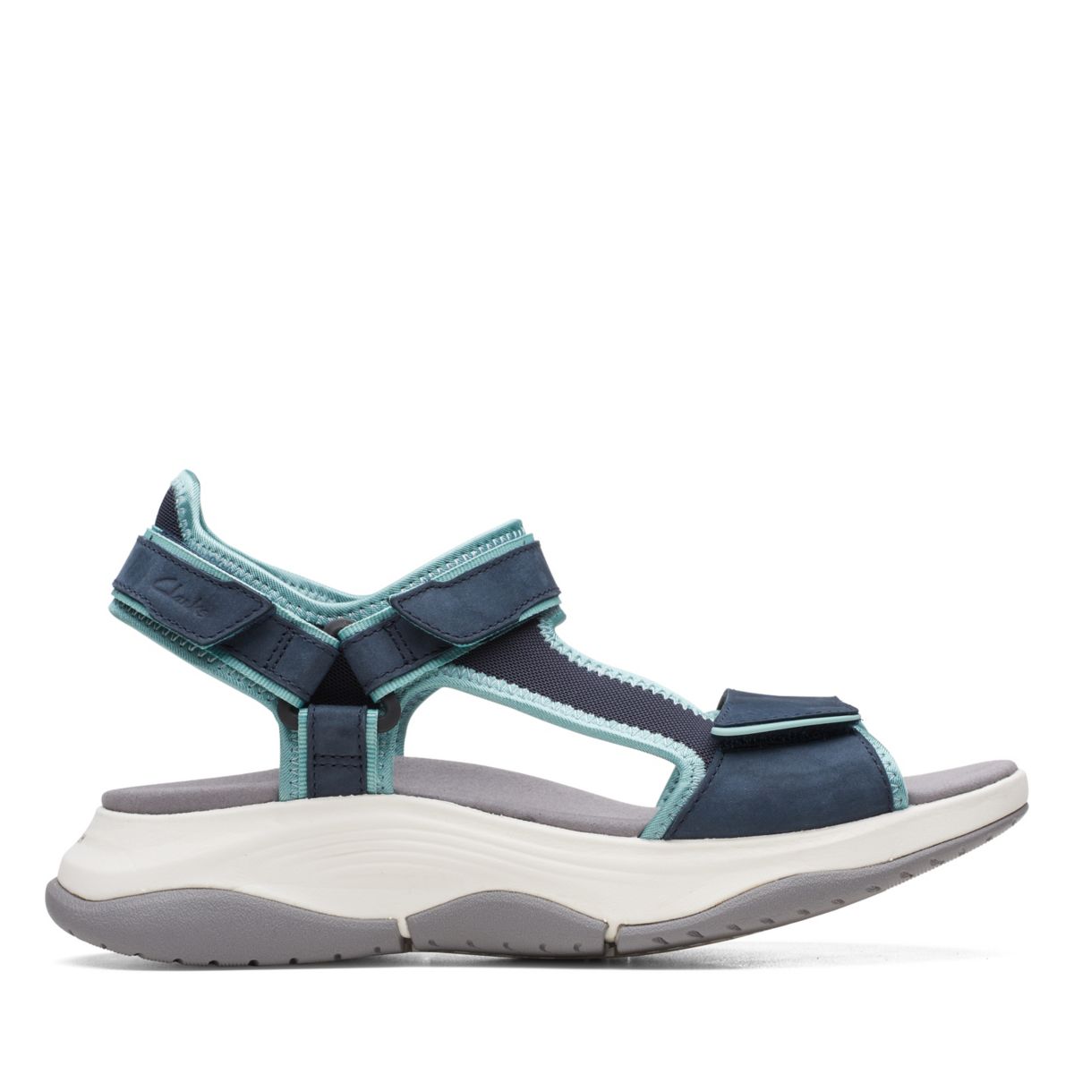 Női Clarks Wave 2.0 Skip Szandál Sötétkék | 96017954